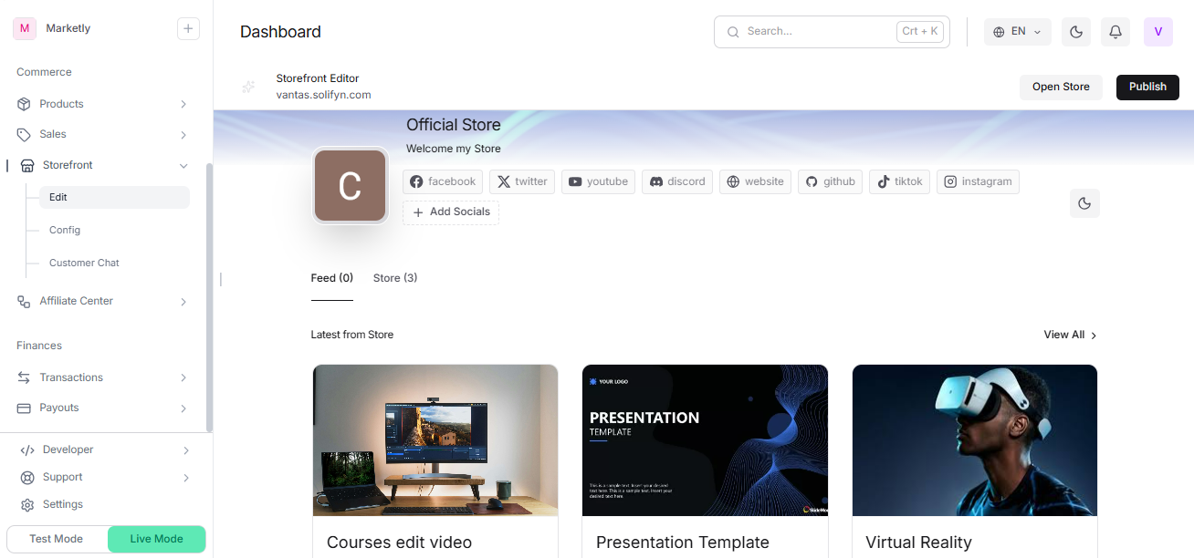 Marketplace Preview